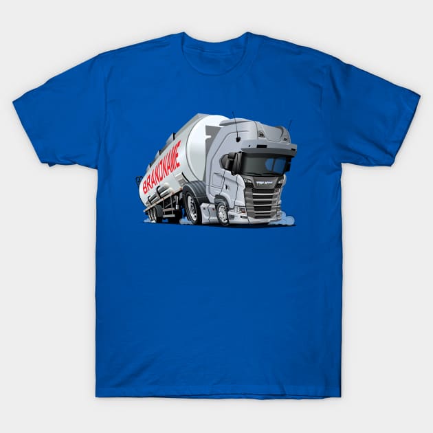 Cartoon truck T-Shirt by Mechanik